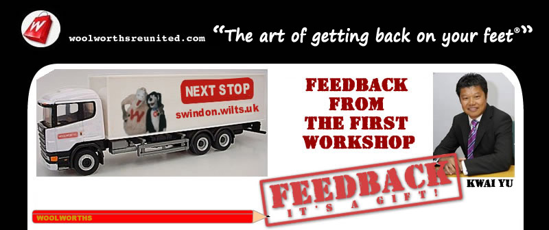 Next stop Swindon, Wiltshire for the Kwai Yu Workshops 'The art of getting back on your feet'