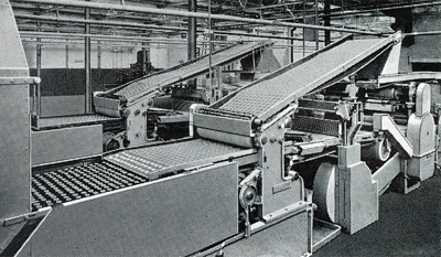 Savoy - who made Woolworths famous 'broken' biscuits. Click for a larger version in a new window. Date: 1936