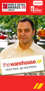 The Warehouse is New Zealand's largest General Merchandise Retailer. Its CEO is old friend and former Woolworths Retail Director Ian Morrice