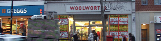 The late and lamented Woolworths of Wallington, Surrey